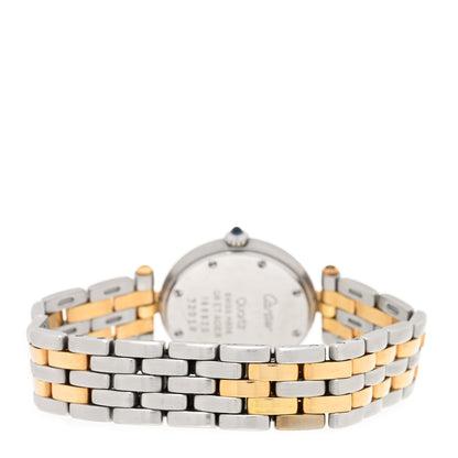 Cartier Stainless Steel 18K Yellow Gold 24mm Panthere Vendome Quartz Watch 3 of 4