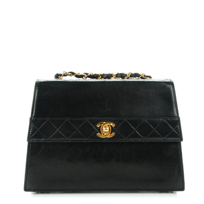 Chanel Lambskin Quilted Small Shoulder Bag Black 1 of 8