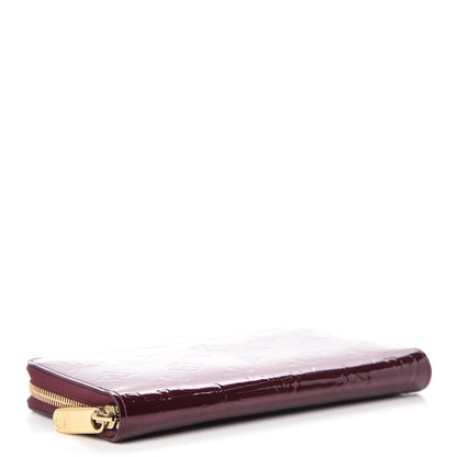Louis Vuitton Vernis Zippy Wallet Rouge Fauviste 4 of 10