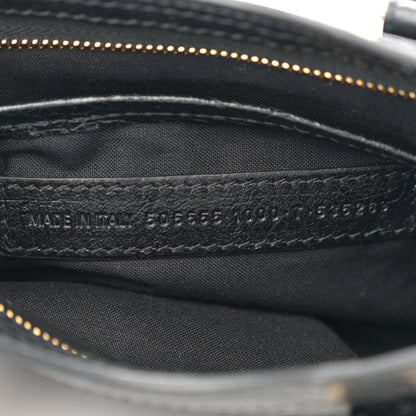 Balenciaga Agneau Classic Gold Hardware Nano City Black 8 of 12