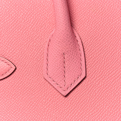 Hermes Epsom Birkin 30 Rose Confetti 12 of 35