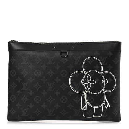 Louis Vuitton Monogram Eclipse Vivienne Apollo Pochette GM 1 of 11