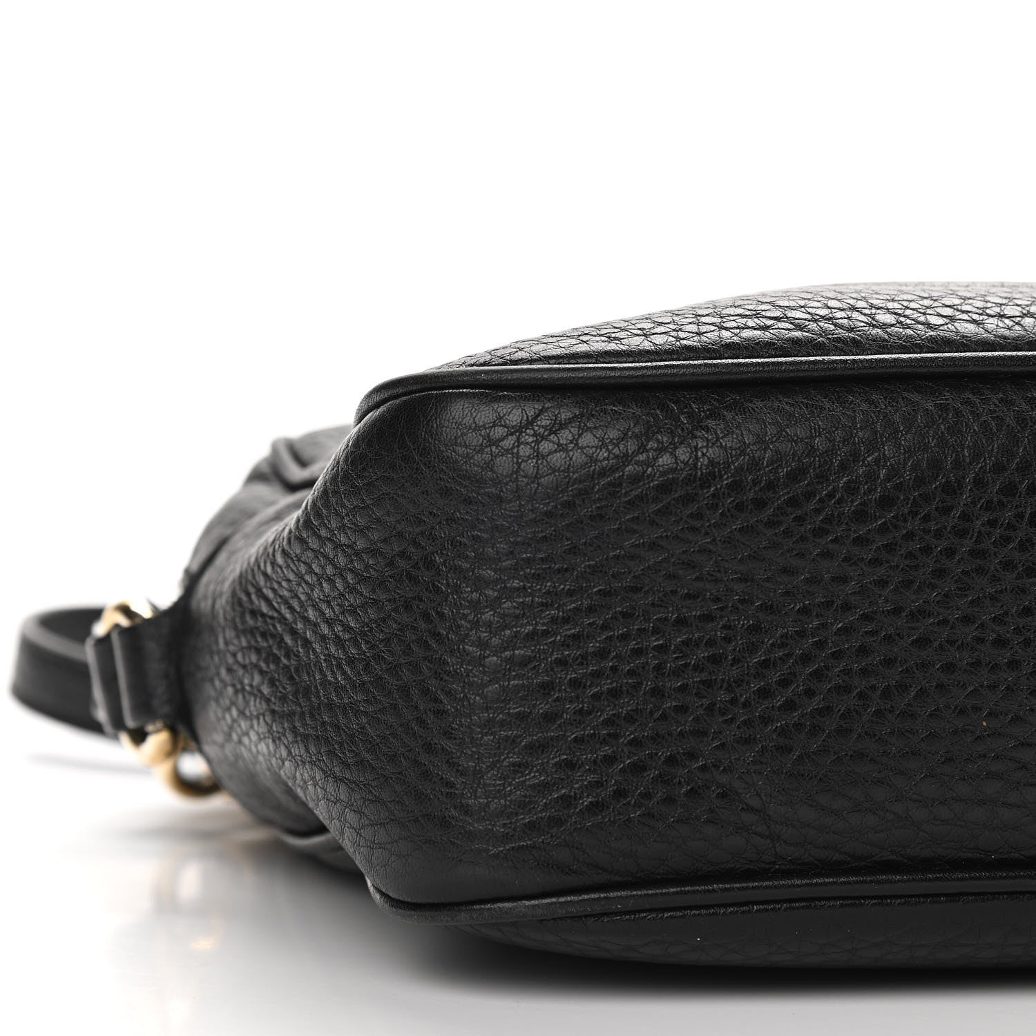 Gucci Pebbled Calfskin Small Soho Disco Bag Black 10 of 17