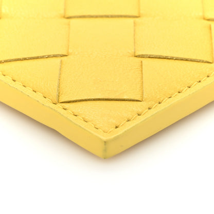 Bottega Veneta Nappa Intrecciato Key Holder Yellow 10 of 11