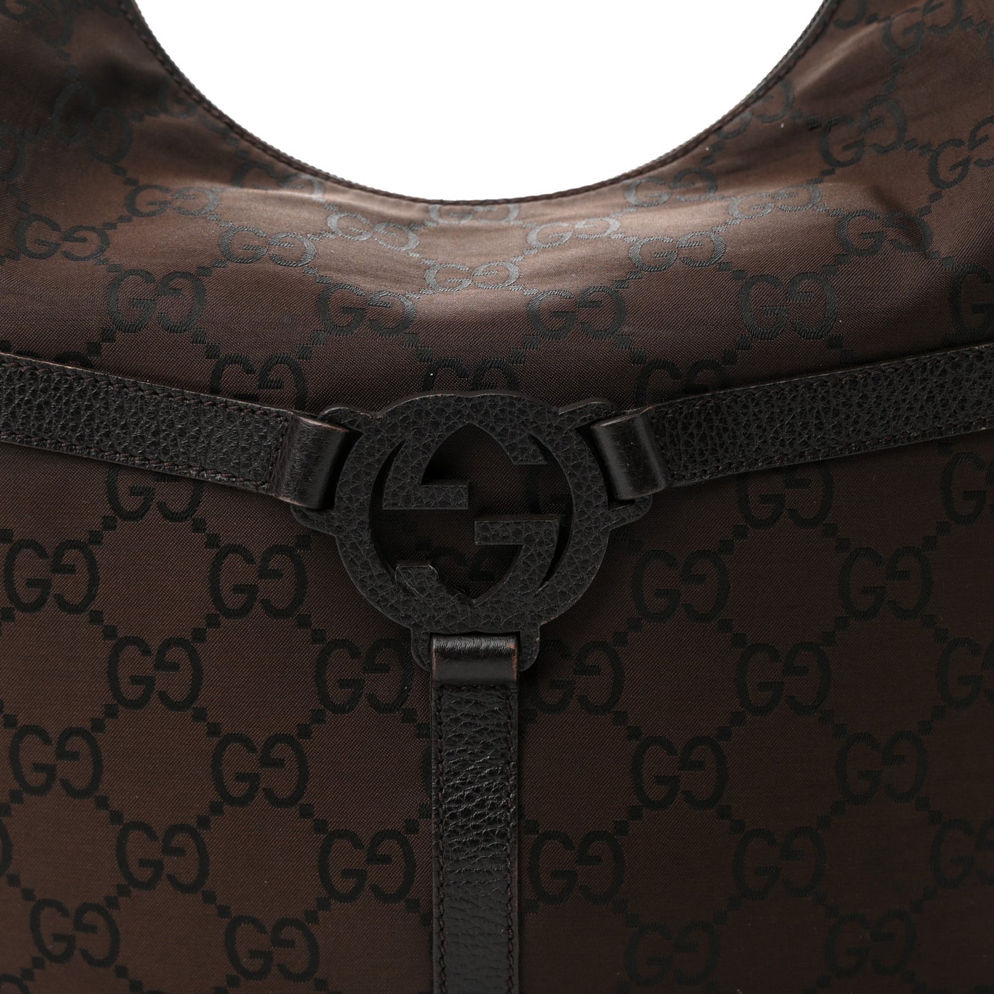 Canvas GG Reins Hobo Brown Black