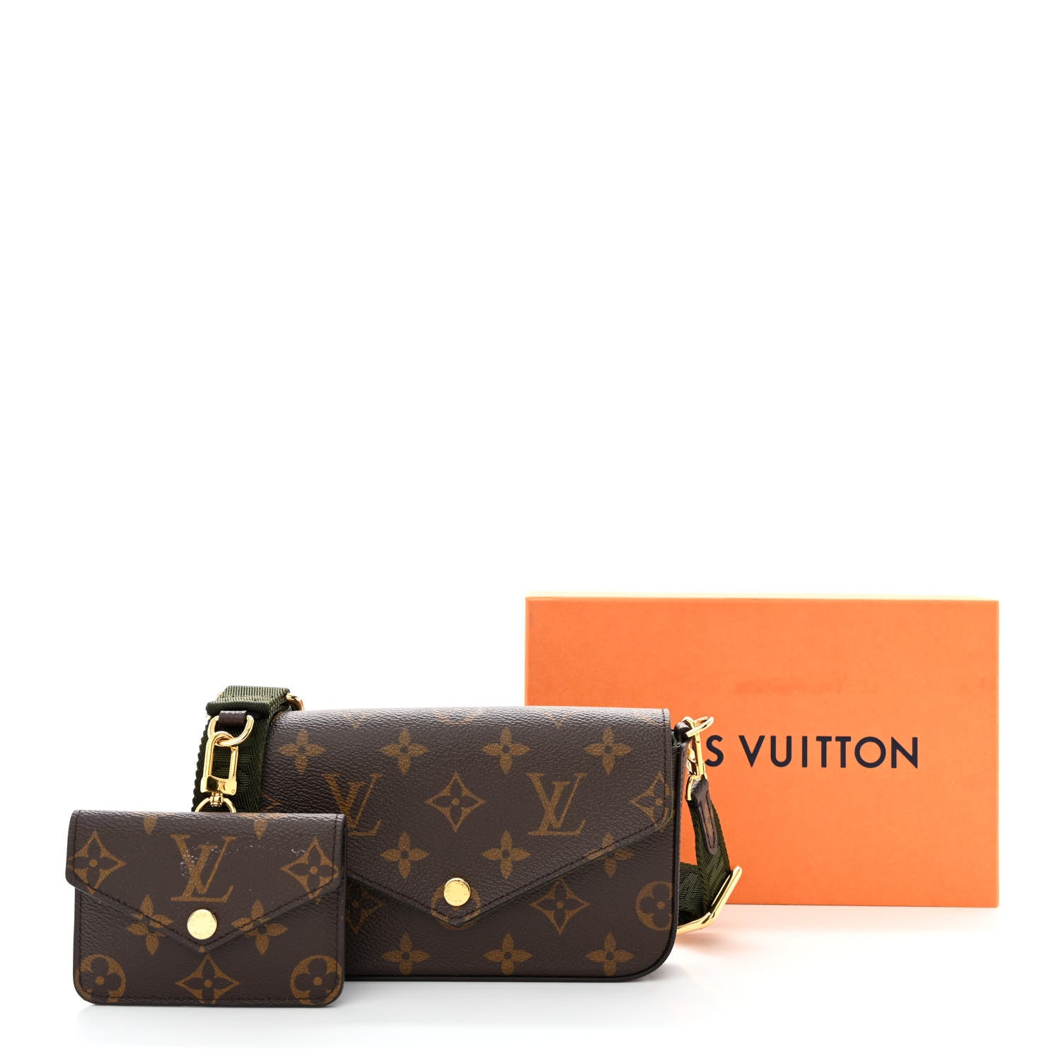 Louis Vuitton Monogram Felicie Strap & Go Kaki 12 of 12