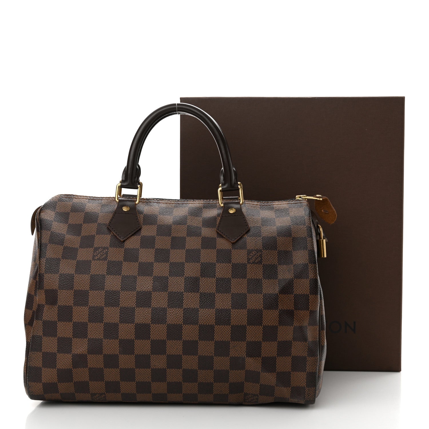 Louis Vuitton Damier Ebene Speedy 30 15 of 15