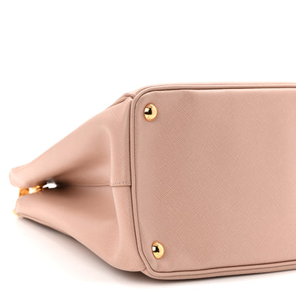 Prada Saffiano Small Galleria Double Zip Tote Cammeo 9 of 10
