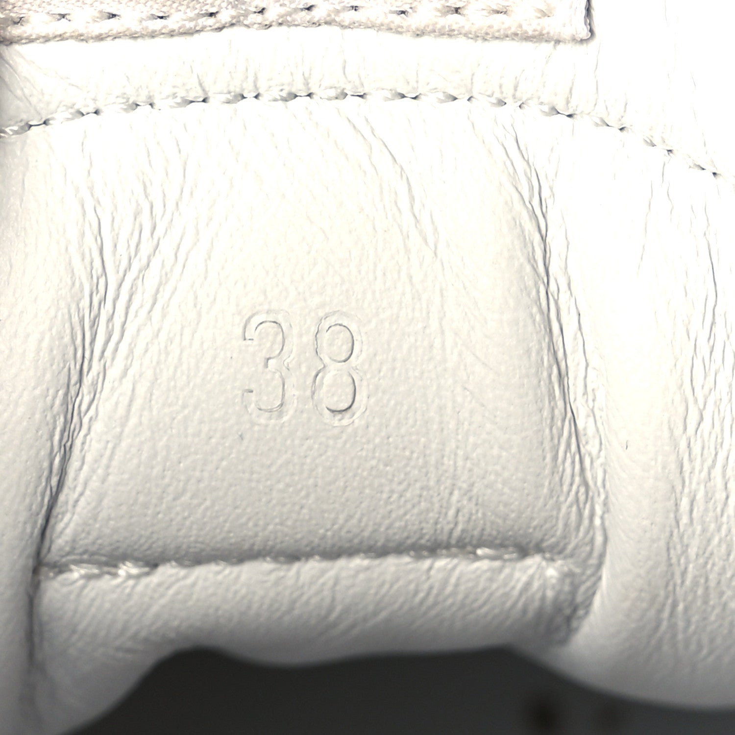 Hermes Nappa Suede Goatskin Jet Sneakers 38 White 8 of 8