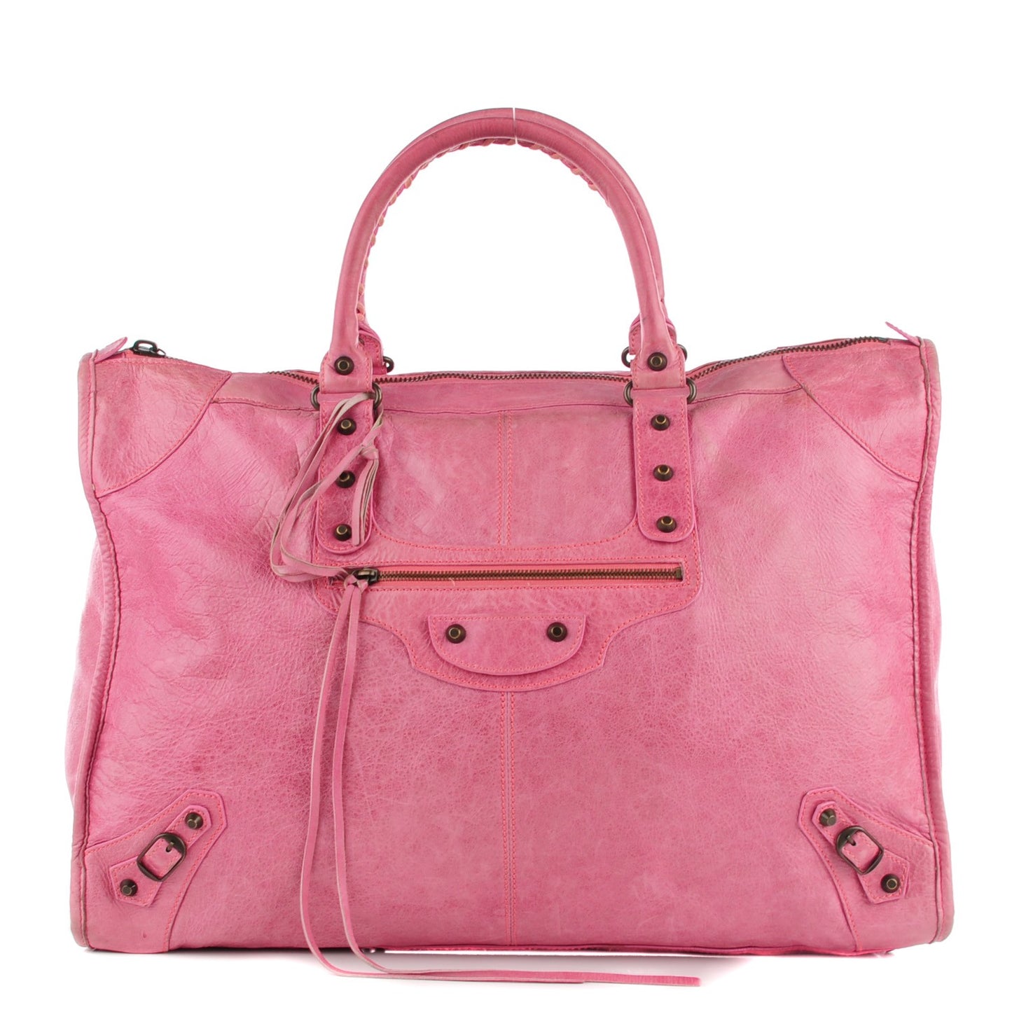 Agneau Classic Hardware Weekender Bubblegum