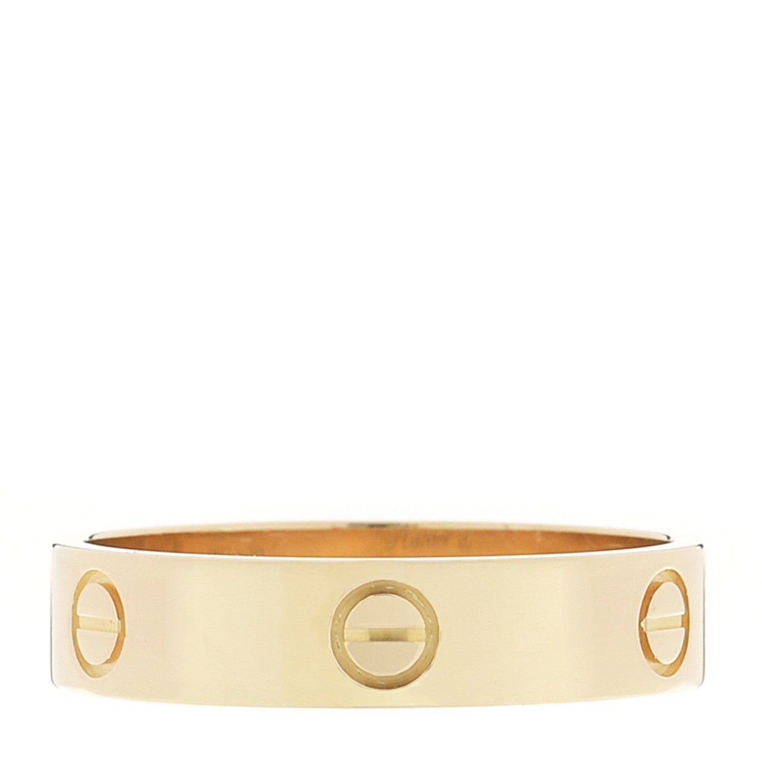 Cartier 18K Yellow Gold 5.5mm LOVE Ring 68 12.25 3 of 5