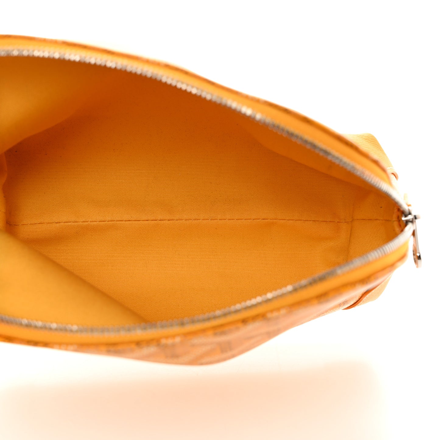 Goyardine Vendome Toiletry Pouch Yellow