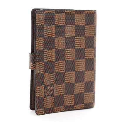 Louis Vuitton Damier Ebene Small Ring Agenda Cover 3 of 8