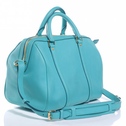 Louis Vuitton Calfskin SC Bag PM Turquoise 3 of 7
