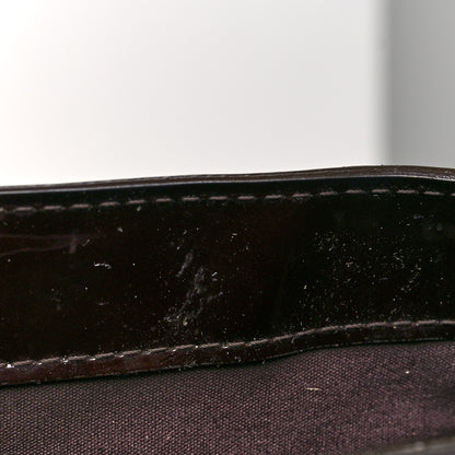 Louis Vuitton Vernis Wilshire MM Amarante 14 of 15