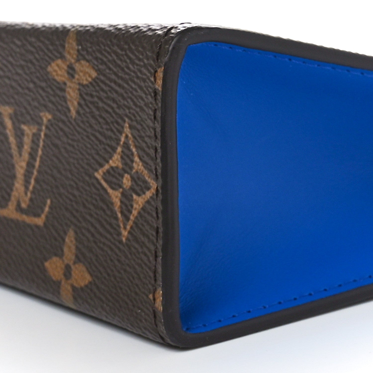 Louis Vuitton Monogram Macassar Pochette Voyage MM  Grand Blue 9 of 9