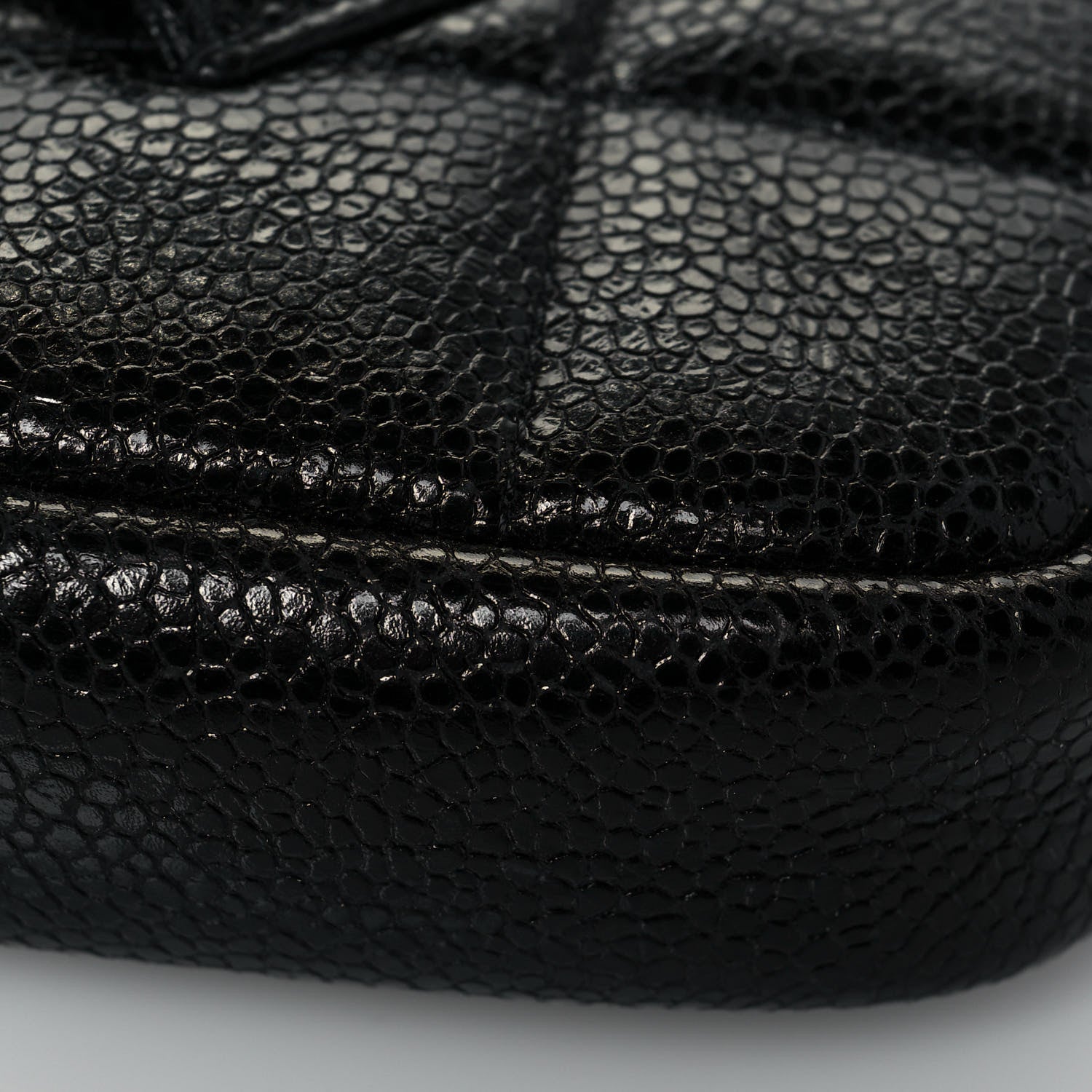 Chanel Caviar Quilted Coin Purse Belt Bag Black 11 of 12