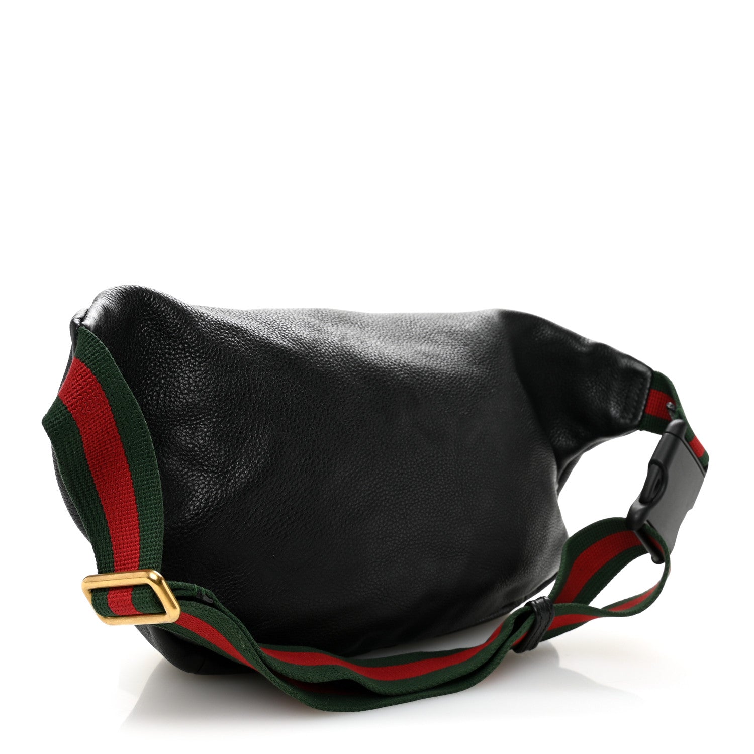 Gucci Grained Calfskin Small Logo Belt Bag Black 3 of 11