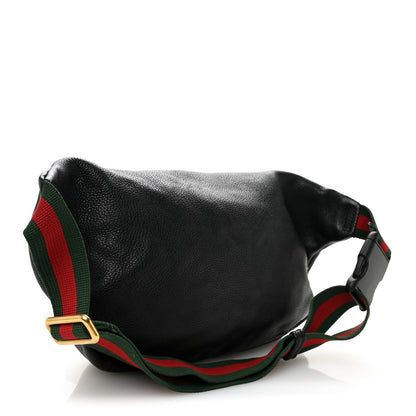 Gucci Grained Calfskin Small Logo Belt Bag Black 3 of 11