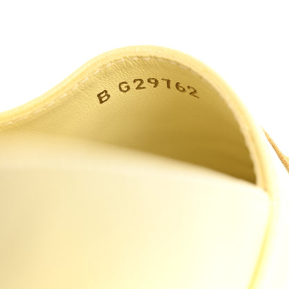 Chanel Lambskin CC Espadrilles 36 Yellow 9 of 9