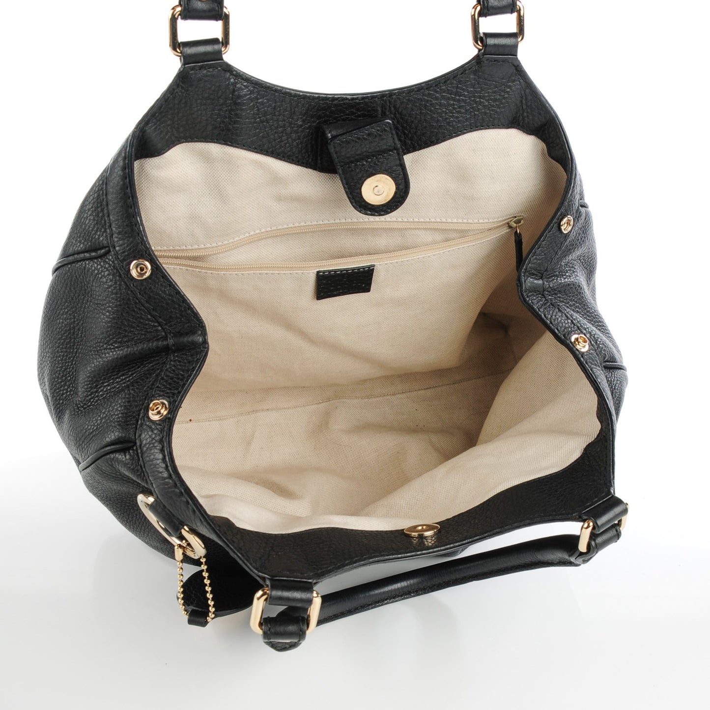 Calfskin Medium Sukey Tote Black