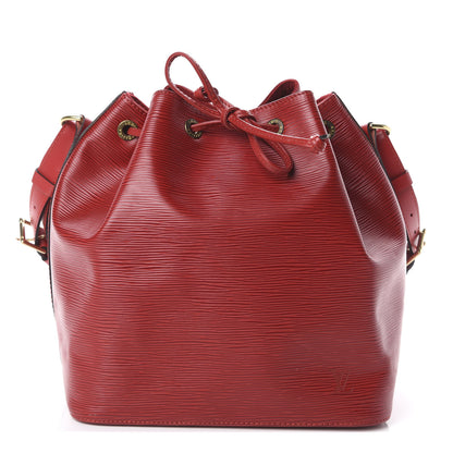 Louis Vuitton Epi Petit Noe Castillan Red 1 of 8