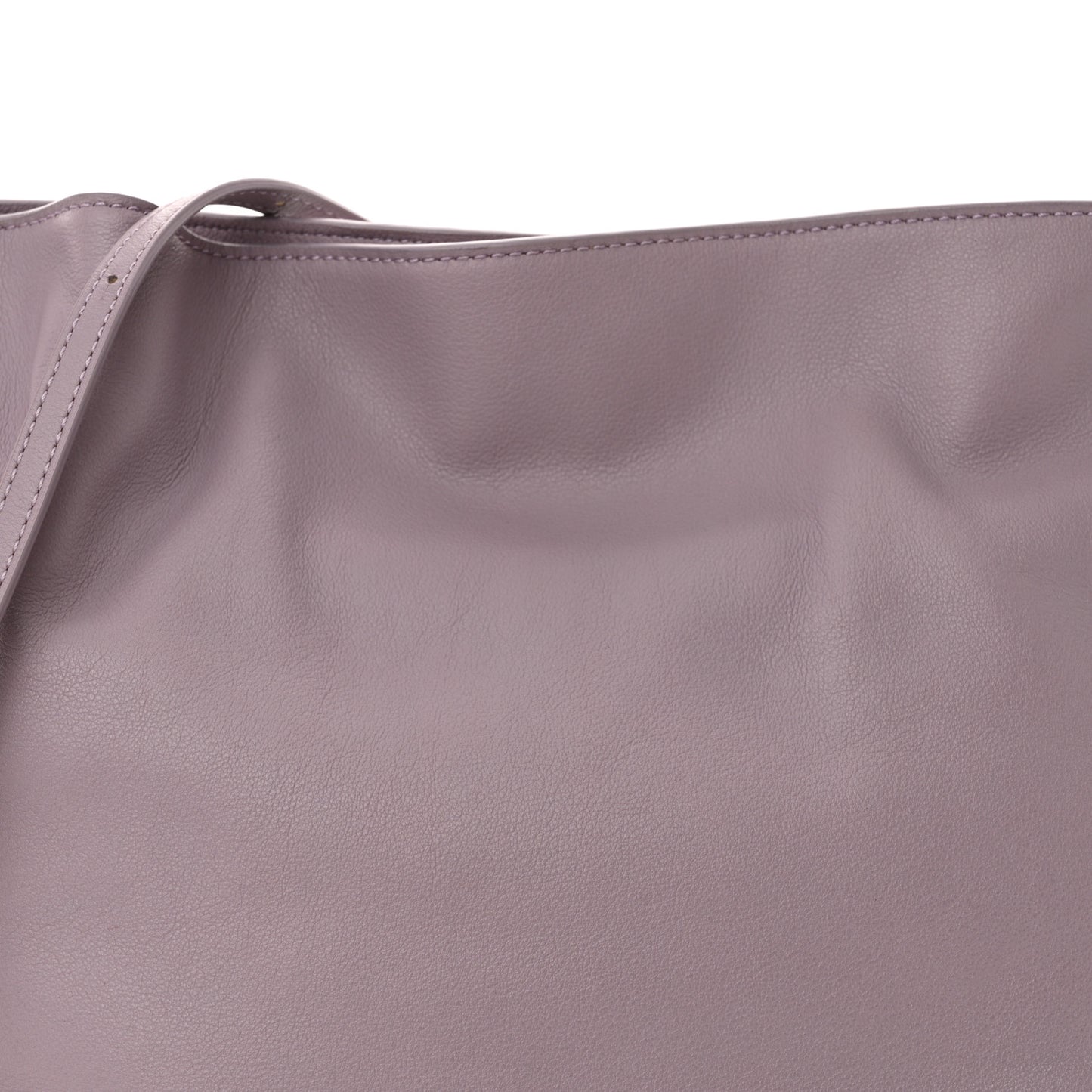 Nappa Medium Flamenco Knot Bag Aubergine Glaze
