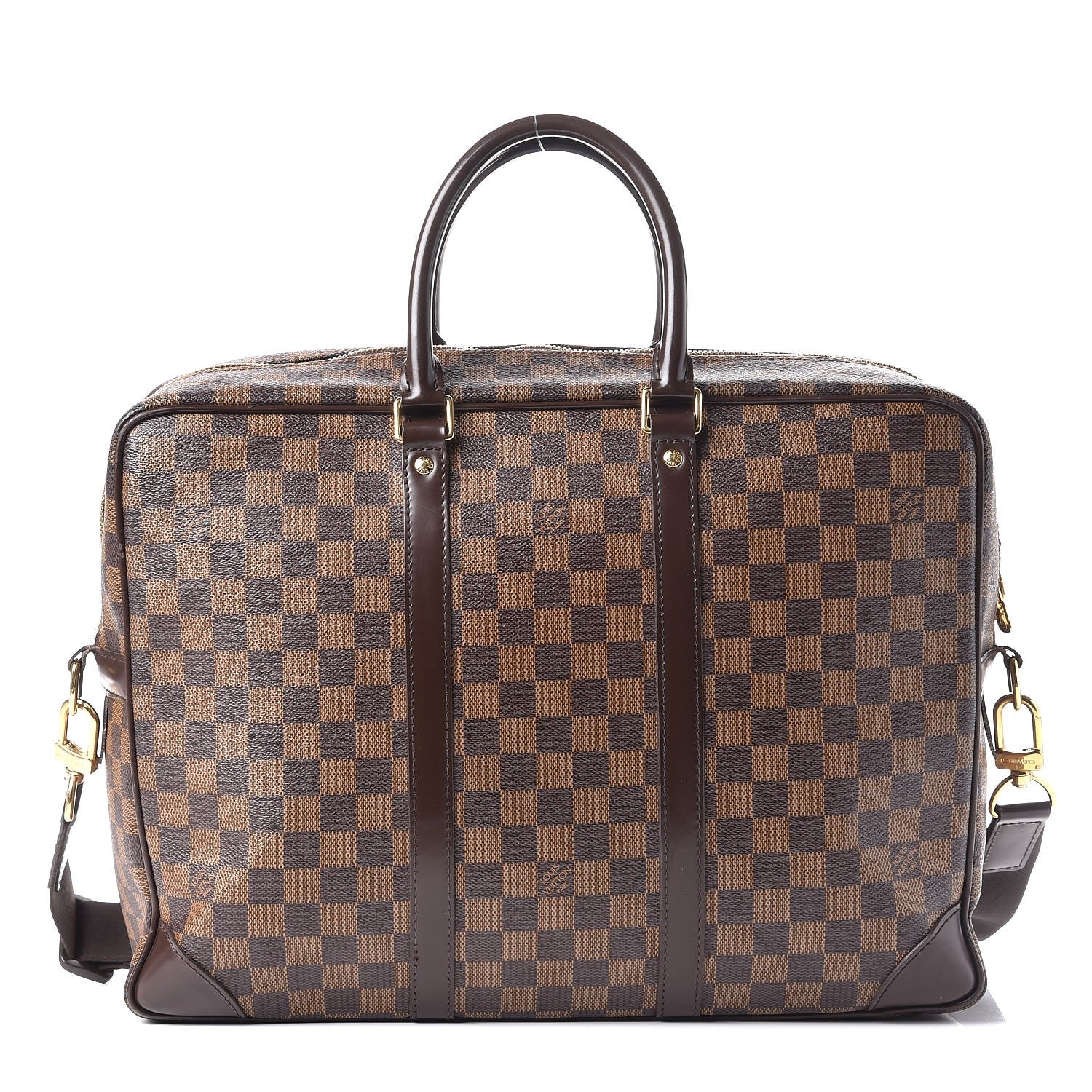 Louis Vuitton Damier Ebene Porte Documents Voyage GM 1 of 10
