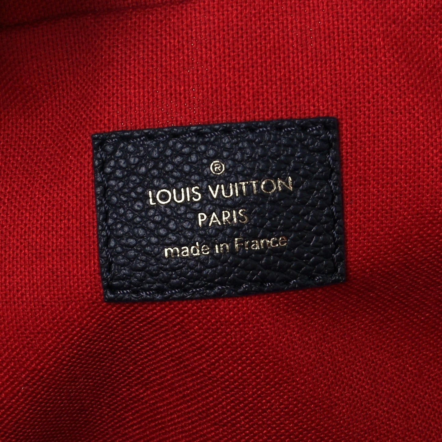 Empreinte Vosges MM Marine Rouge
