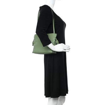 Loewe Calfskin Mini Flamenco Knot Clutch Rosemary 2 of 11