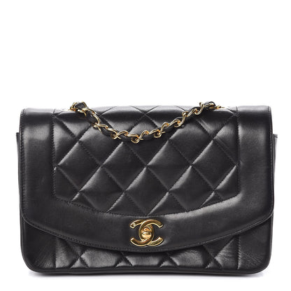 Chanel Lambskin Quilted Small Flap Black 1 of 10