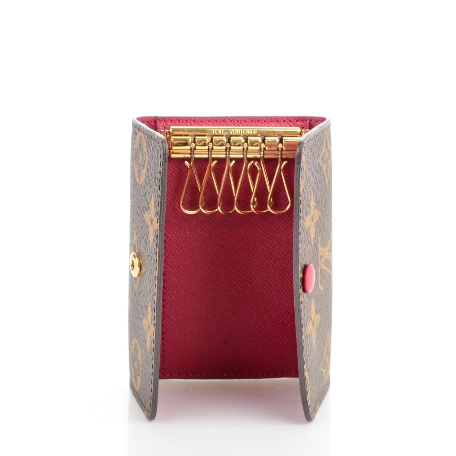 Louis Vuitton Monogram 6 Key Multicles Holder Fuchsia 5 of 11