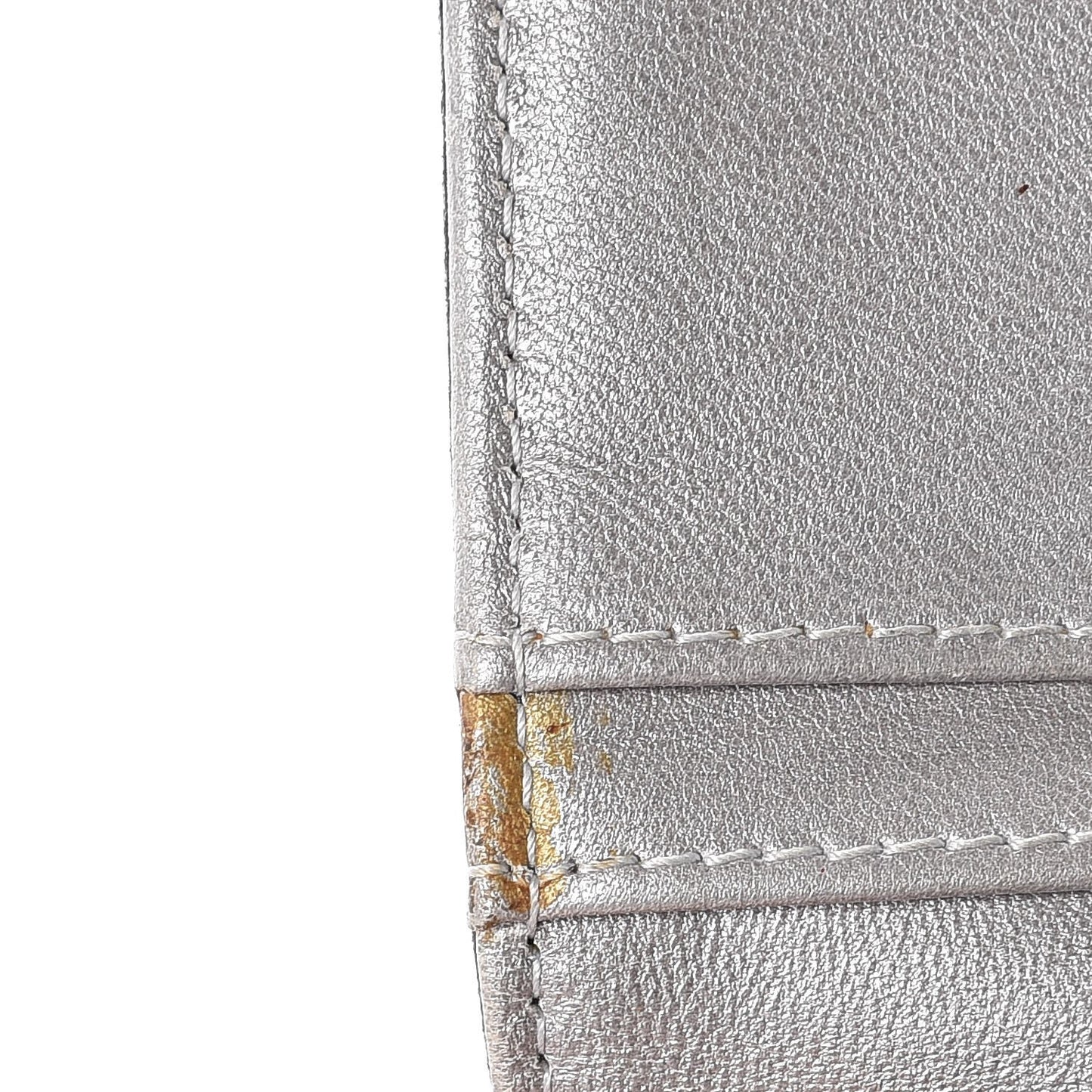 Lambskin Camellia Embossed Yen Wallet Black