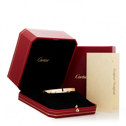 Cartier 18K Pink Gold LOVE Bracelet 20 4 of 4