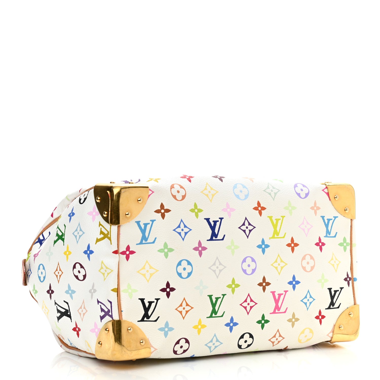 Louis Vuitton Monogram Multicolor Speedy 30 White 4 of 10
