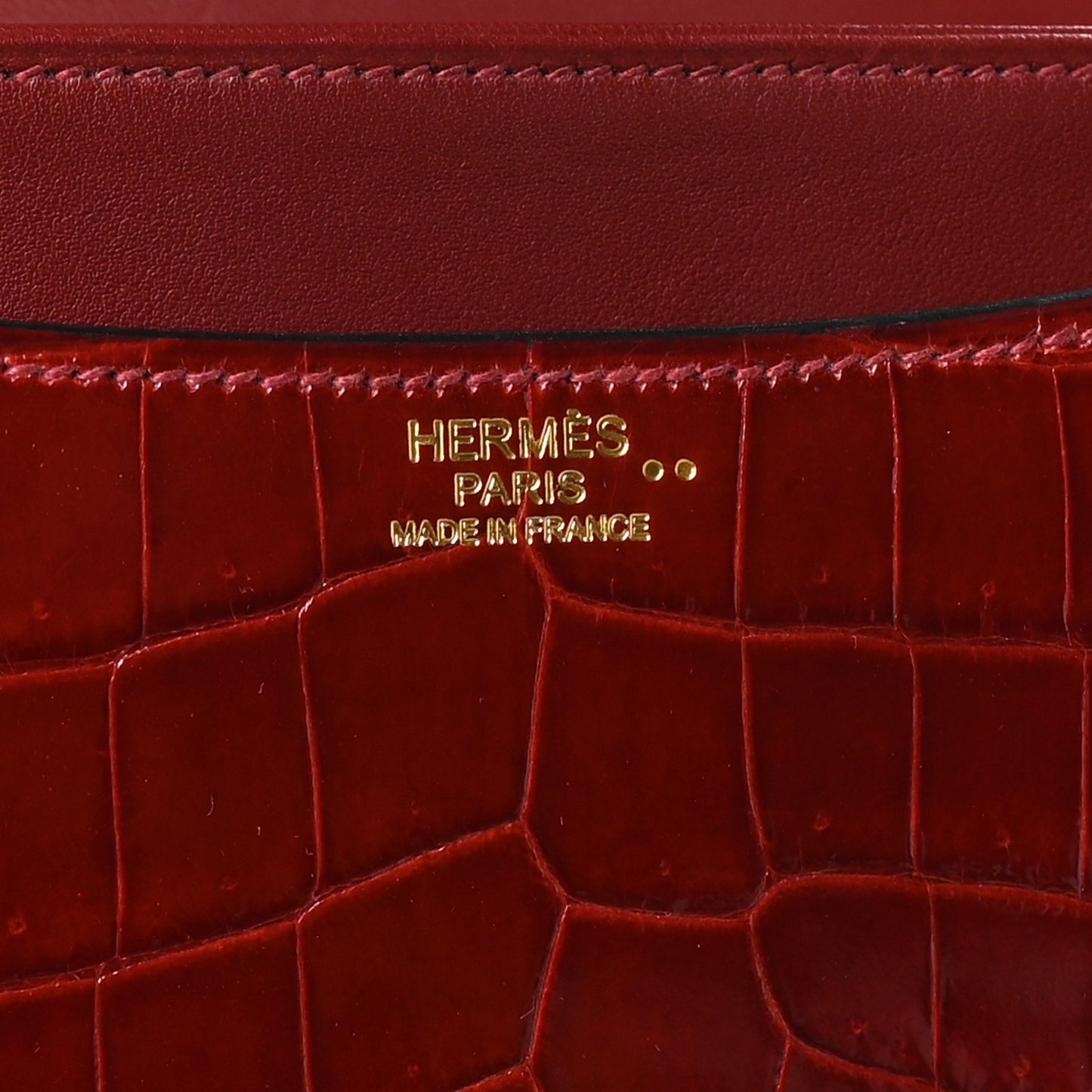 Shiny Niloticus Crocodile Lizard Marquette Constance 24 Rouge H