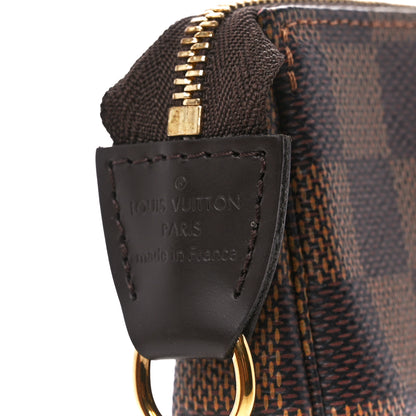 Louis Vuitton Damier Ebene Mini Pochette Accessories 6 of 10