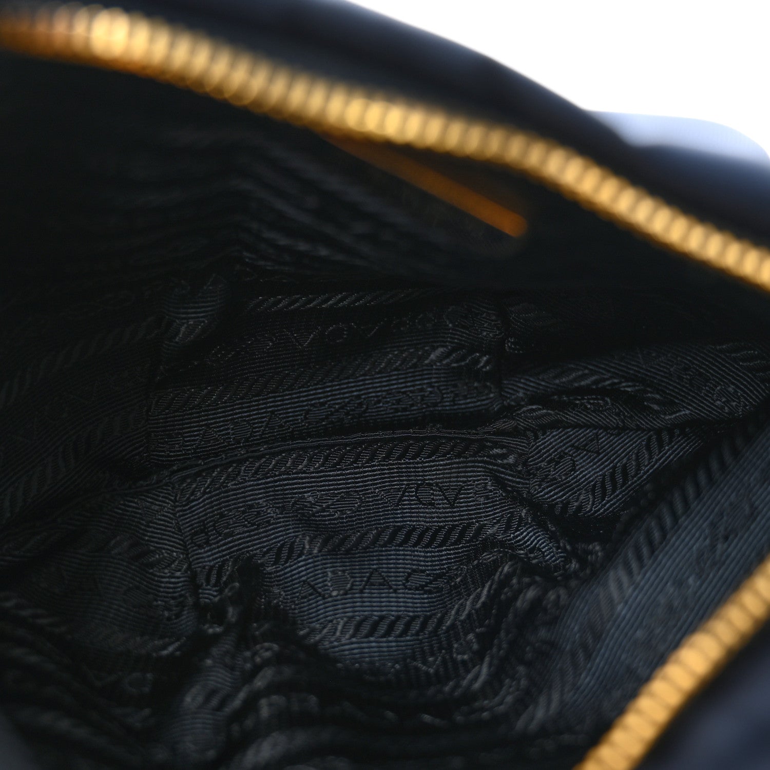 Prada Tessuto Nylon Wristlet Clutch Baltico 5 of 11