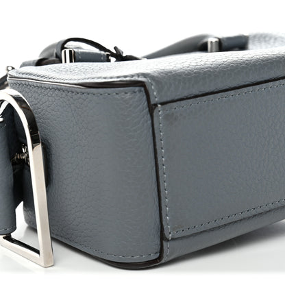 Delvaux Taurillon Soft Nano Cool Box Satchel Pacific 8 of 11