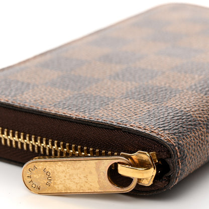 Louis Vuitton Damier Ebene Zippy Compact Wallet 8 of 9