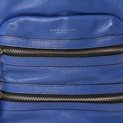 Marc Jacobs Pebbled Calfskin Biker Backpack Blue 18 of 18