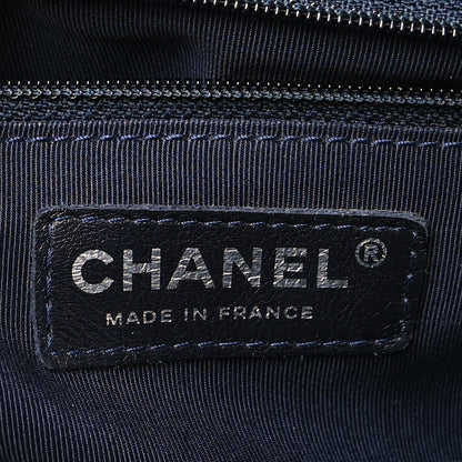 Chanel Calfskin Quilted New Medium Boy Flap Dark Blue 6 of 10
