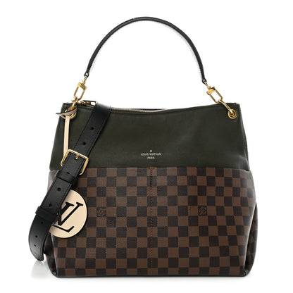 Louis Vuitton Damier Ebene Calfskin Maida Khaki 1 of 9