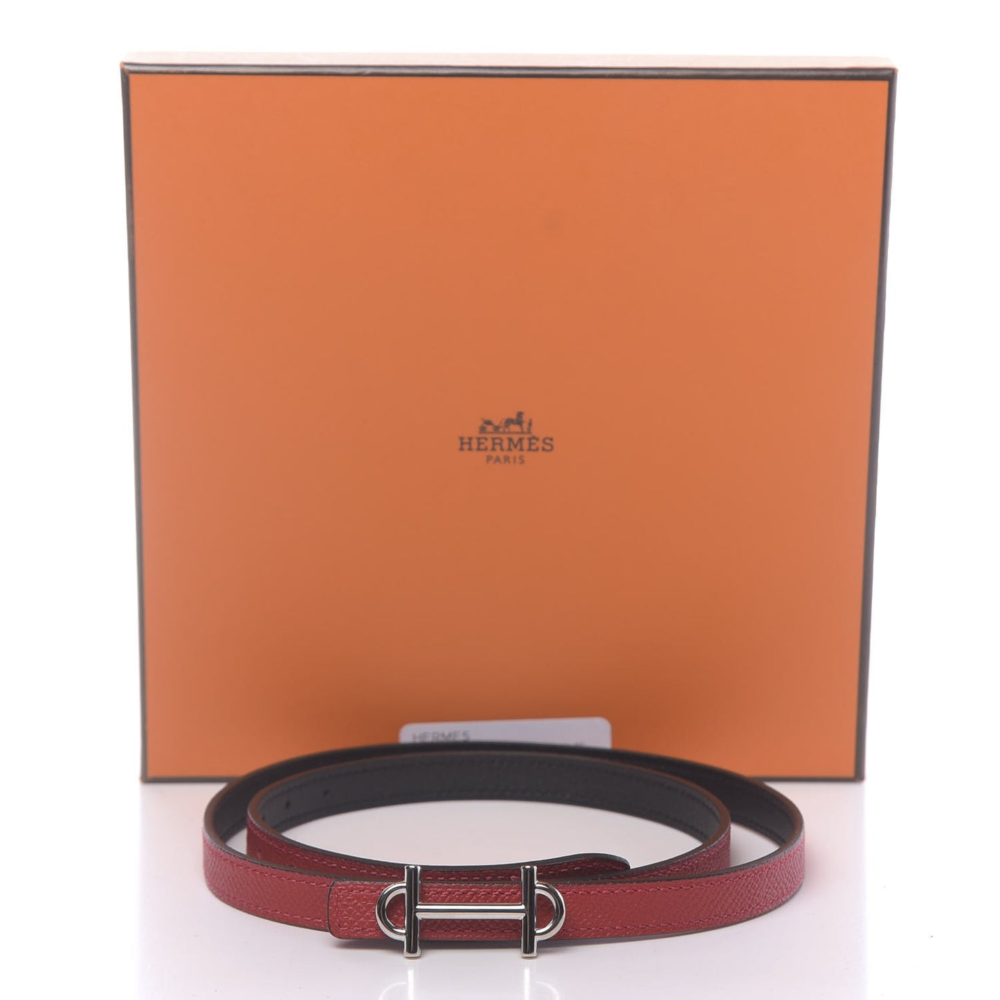 Epsom Swift 13mm Gamma Belt 75 Rouge Casaque Black