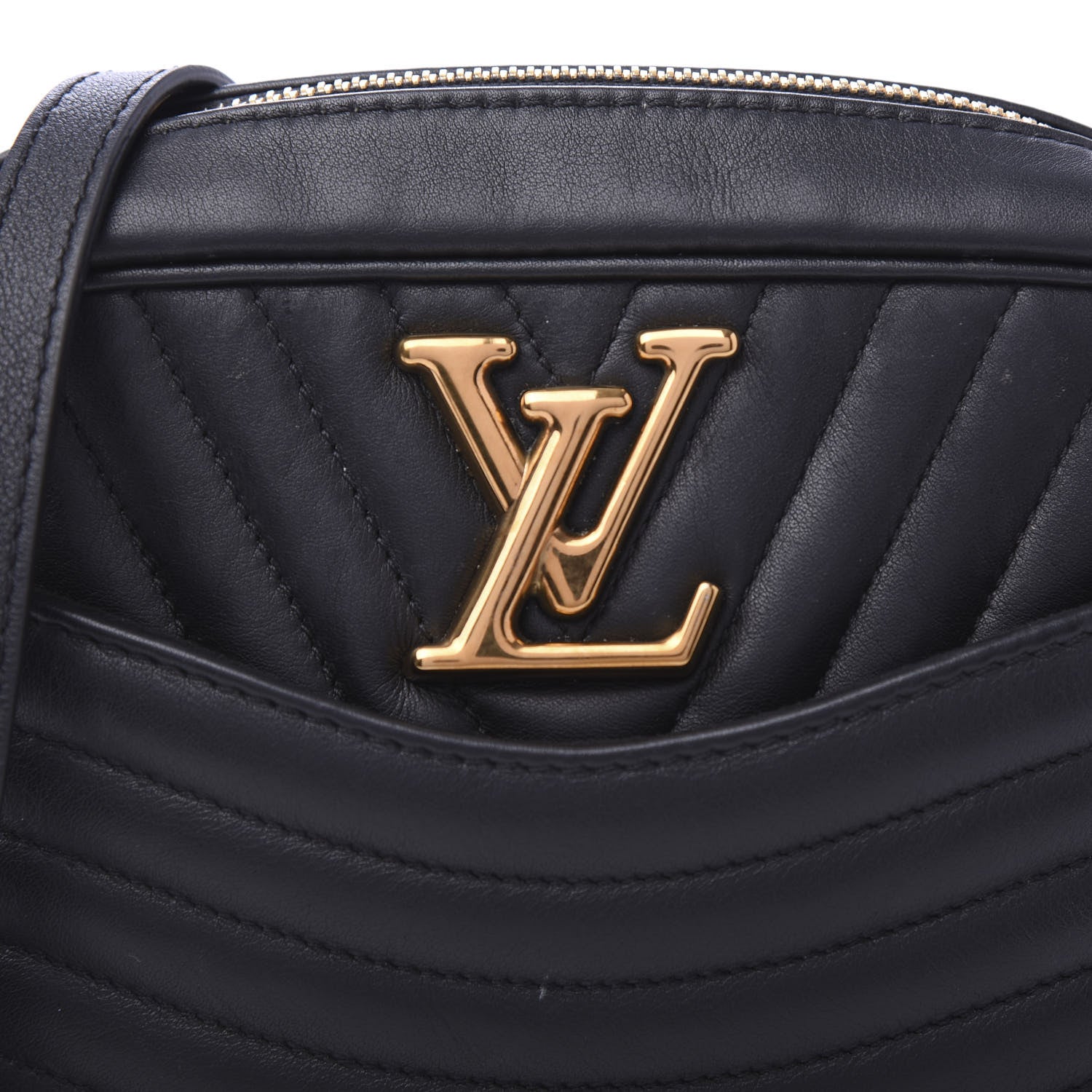 Louis Vuitton Calfskin New Wave Camera Bag Black 9 of 9
