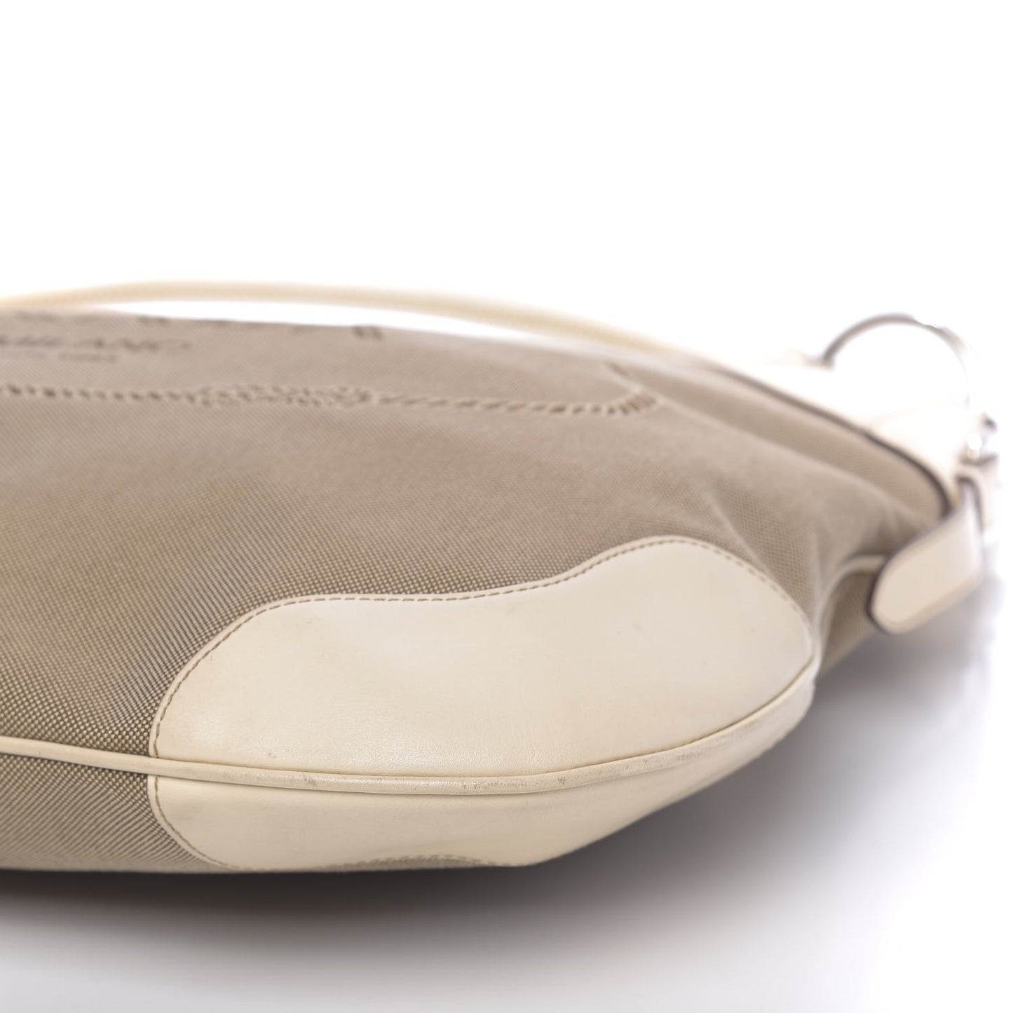 Jacquard Logo Shoulder Bag Corda Cera