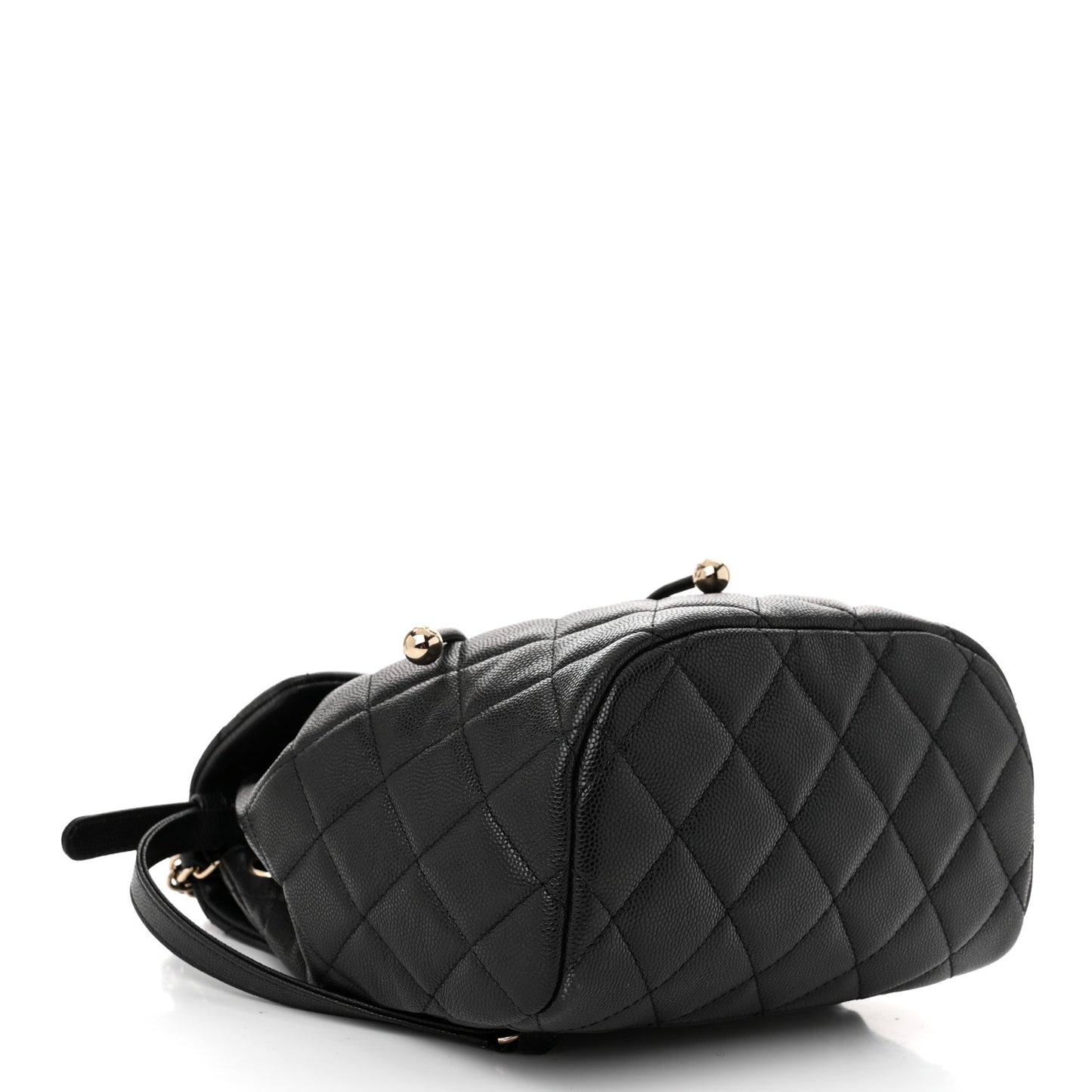 Caviar Quilted Mini Urban Spirit Backpack Black