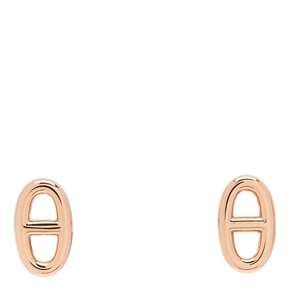 Hermes 18K Rose Gold TPM Farandole Stud Earrings 1 of 5