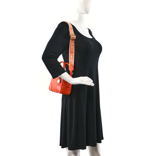 Nappa Calfskin Amazona 16 Square Bag Orange