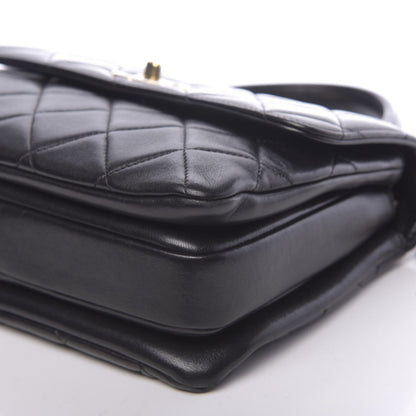 Chanel Lambskin Quilted Small Trendy CC Dual Handle Flap Bag Black 10 of 12
